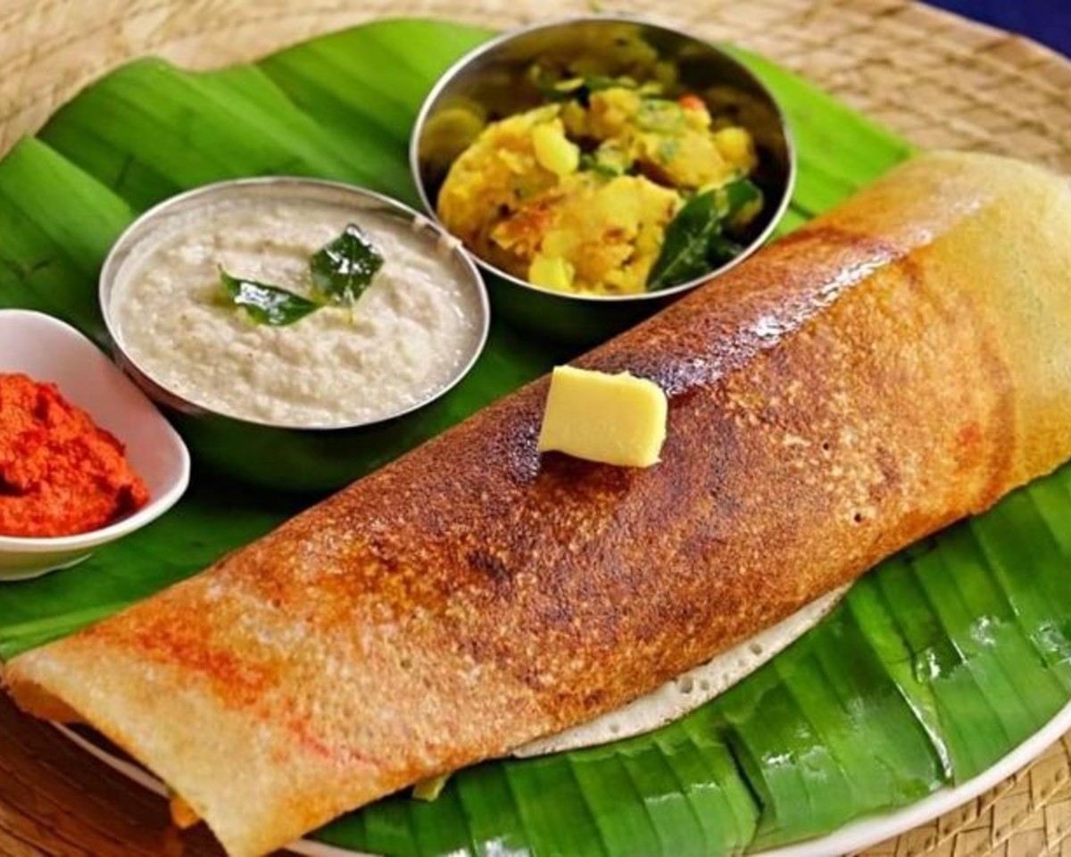 Dosa – Crispy Rice Crepe