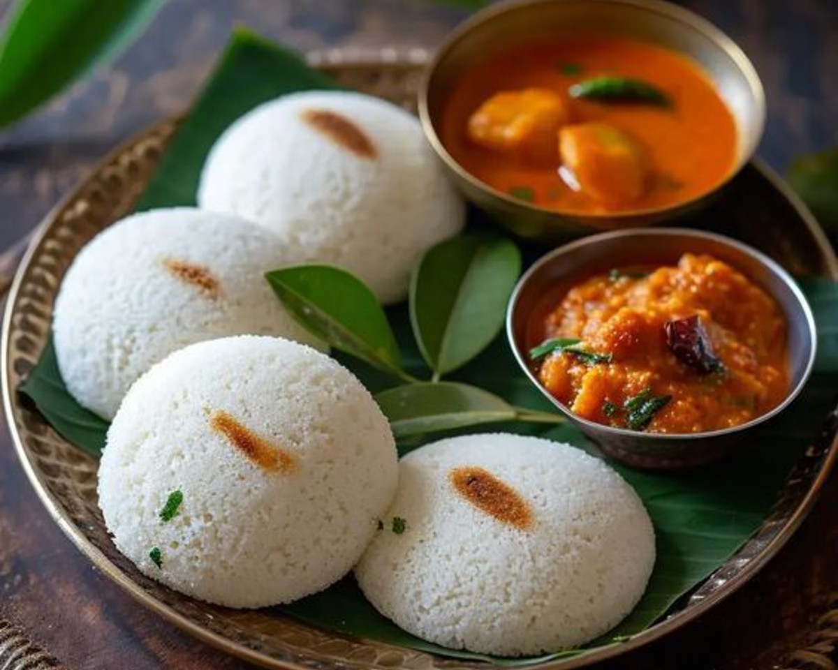 Idli – Steamed Rice Cake