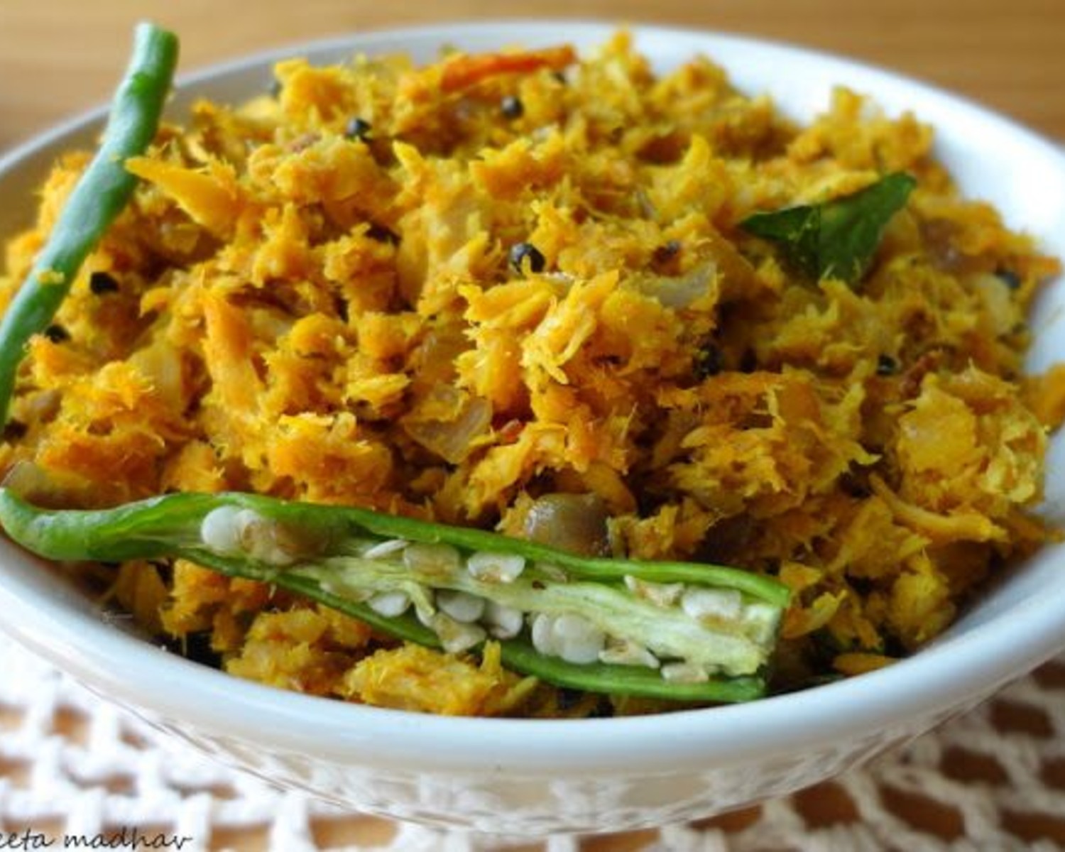 Tuna Thoran – Shredded Tuna with Coconut