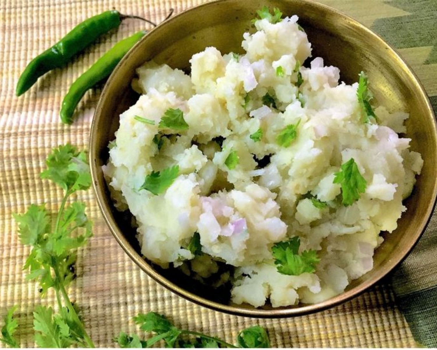 Alu Pitika (Mashed Potato Delicacy)
